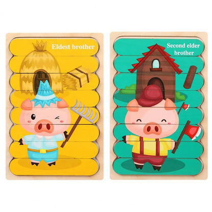 Befez Wooden Brain Teaser Toy for Children