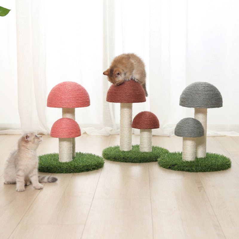 Natural Fiber Cat Tree Scratcher Post