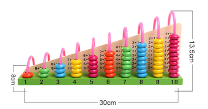 Colorful Wooden Learning Abacus Toy
