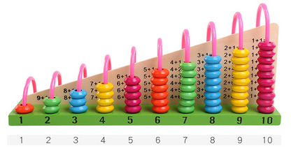Colorful Wooden Learning Abacus Toy