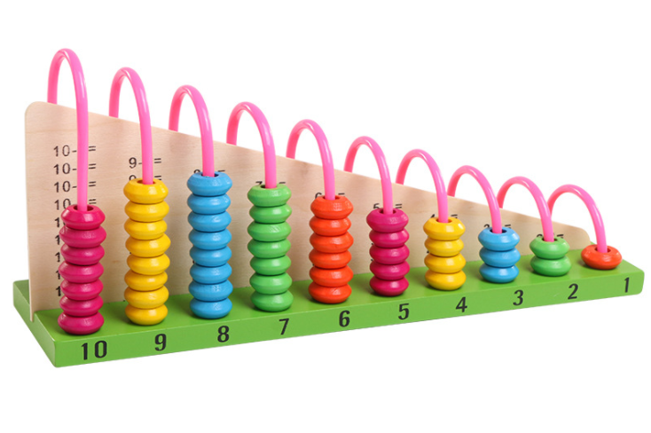 Colorful Wooden Learning Abacus Toy - Befez