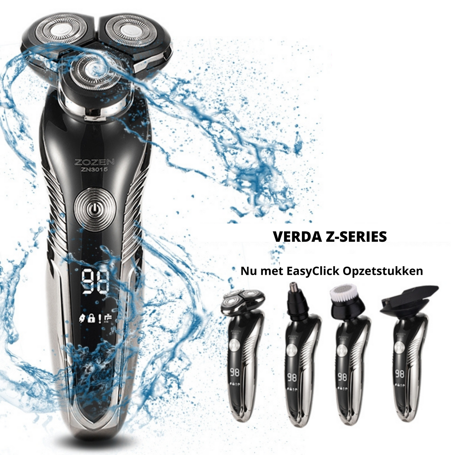 Electric Wet Dry Razor for Men