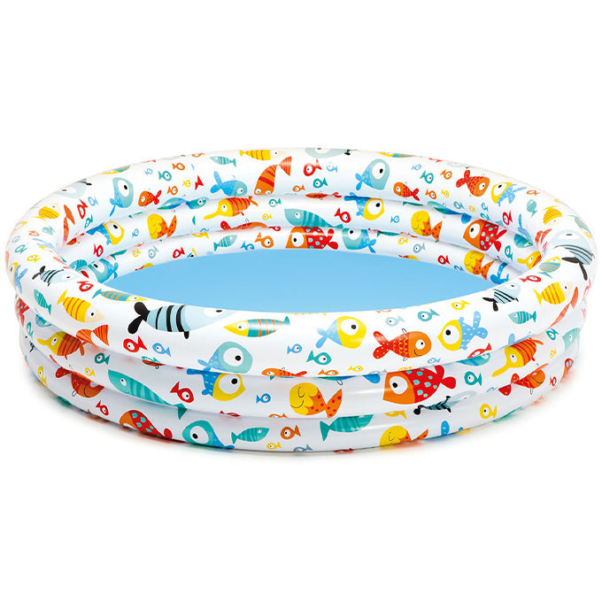 Colorful Inflatable Baby Pool Set with Ring and Ball - Befez