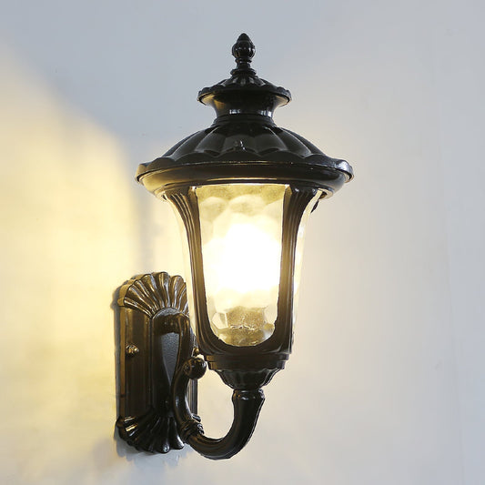 Befez | Durable Vintage Exterior Wall Light Glass Shade - Befez