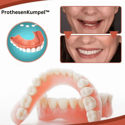 Comfortable Dental Silicone Prosthesis Set for Natural Smile