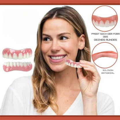 Comfortable Dental Silicone Prosthesis Set for Natural Smile