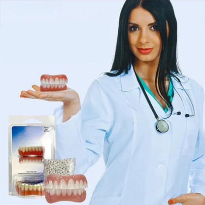 Comfortable Dental Silicone Prosthesis Set for Natural Smile