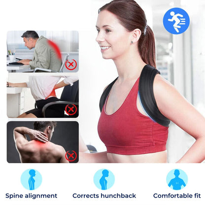 Comfortable Back Support Brace for Pain Relief