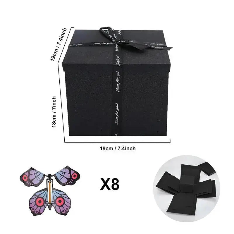 Customizable Memory Box with Free Butterfly Surprises
