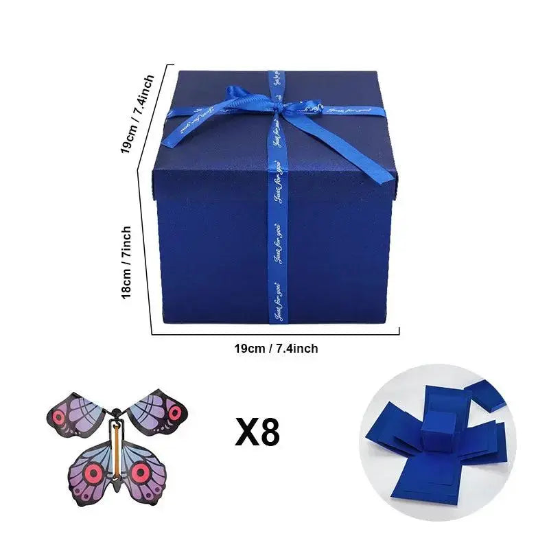 Customizable Memory Box with Free Butterfly Surprises