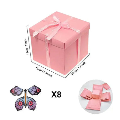 Customizable Memory Box with Free Butterfly Surprises