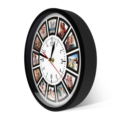 Customizable Picture Frame Wall Clock