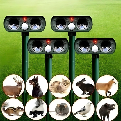 Outdoor Solar Pest Repeller Motion Sensor