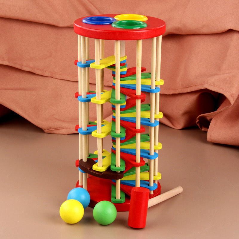 Befez Wooden Stacking Tower Toy