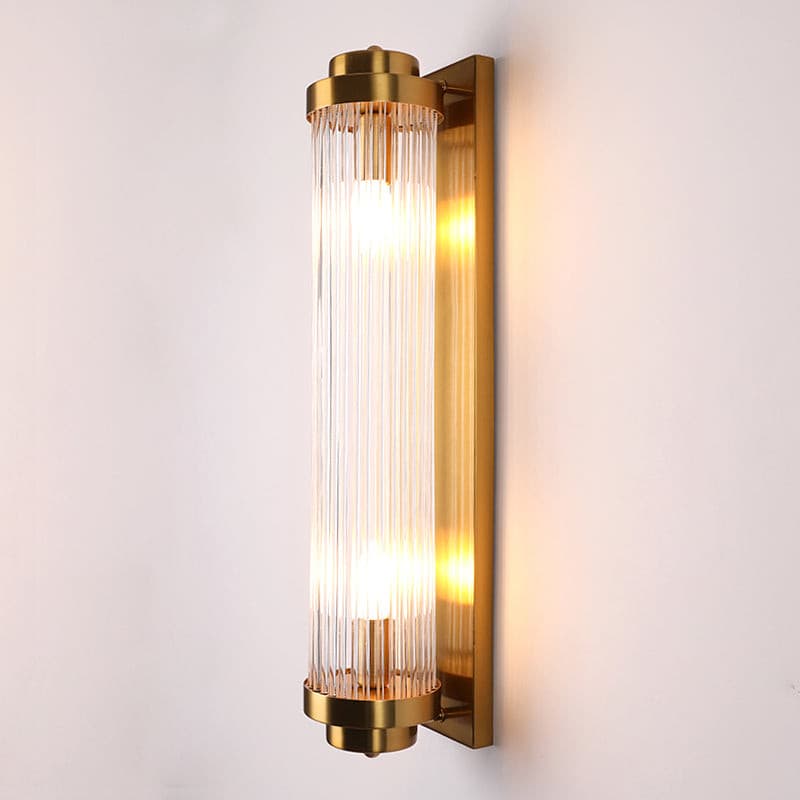 Classic Glass LED Wall Light in Vintage Design