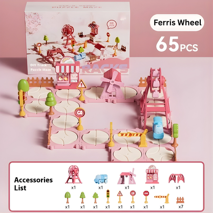 Colorful Mini City Playset