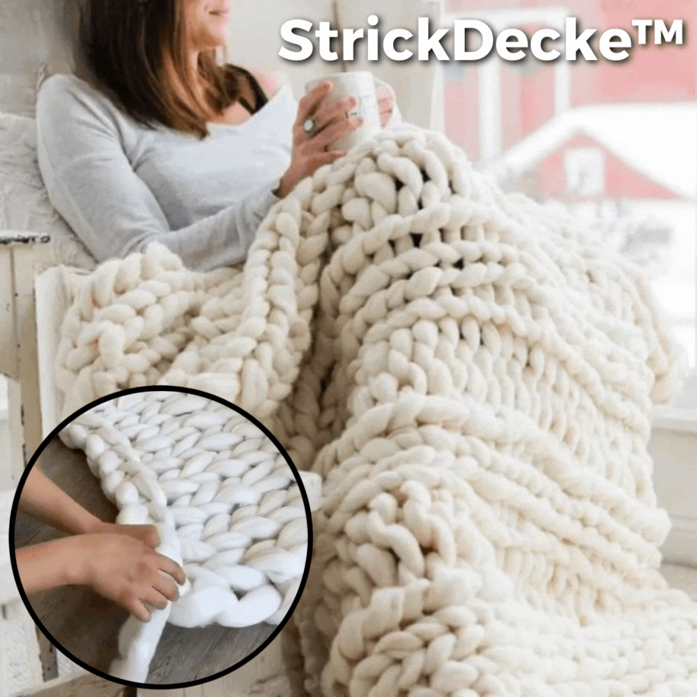 Cozy Knitted Blanket - Befez