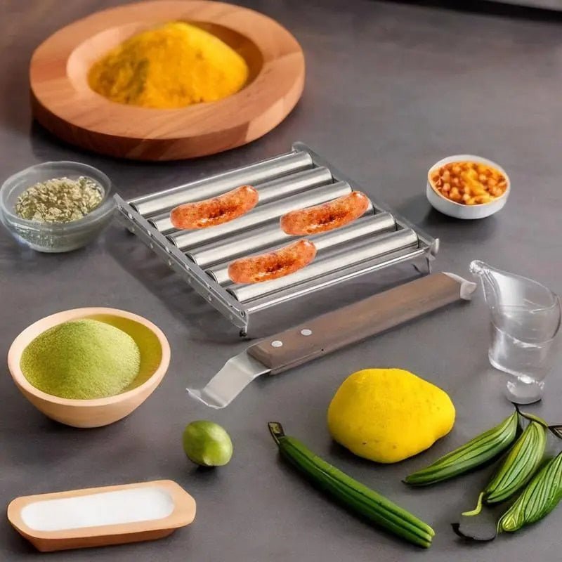 Easy Sausage Grill Roller Set