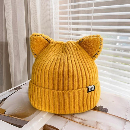 Warm Cat Ear Winter Beanie
