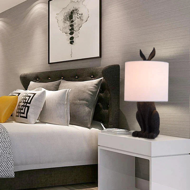 Stylish Rabbit Table Lamp – Modern Room Light