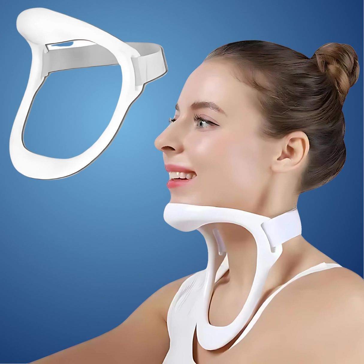 Comfortable Neck Support Collar for Posture Correction