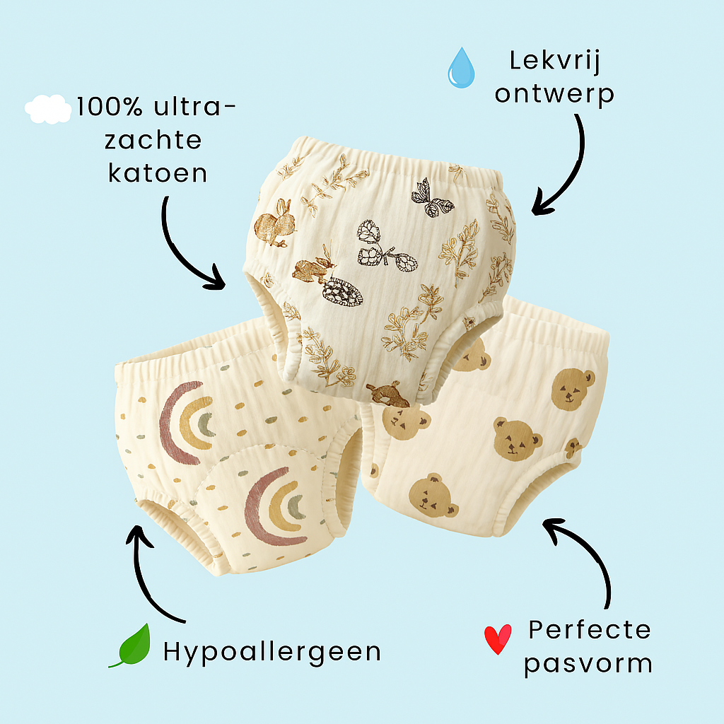 Soft Reusable Potty Training Pants for Kids