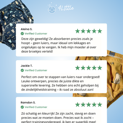 Reusable Potty Training Pants for Toddlers 2+