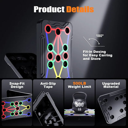 Befez PowerFlex - Home Workout Board for Chest & Shoulder Fitness