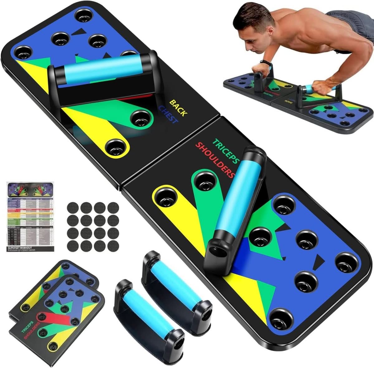 Befez PowerFlex - Home Workout Board for Chest & Shoulder Fitness