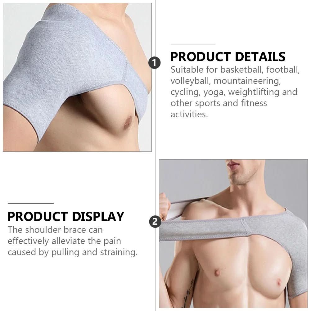 Comfortable Shoulder Brace with Ergonomic Sports Pads