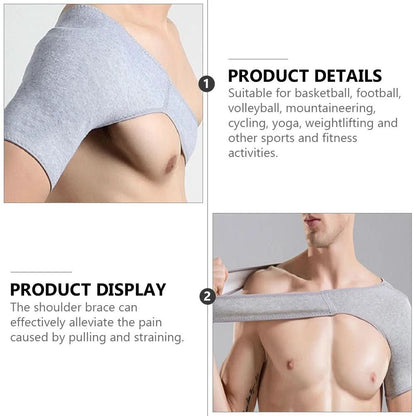 Comfortable Shoulder Brace with Ergonomic Sports Pads