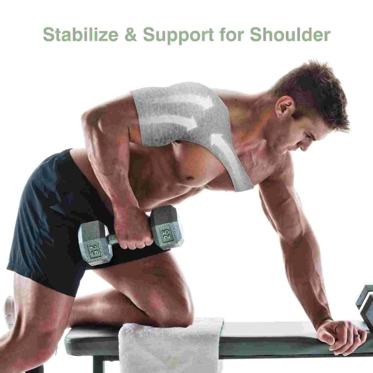 Comfortable Shoulder Brace with Ergonomic Sports Pads