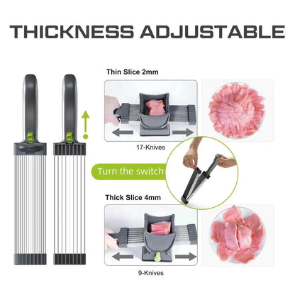 Accurate 17-Blade Commercial Meat Slicer