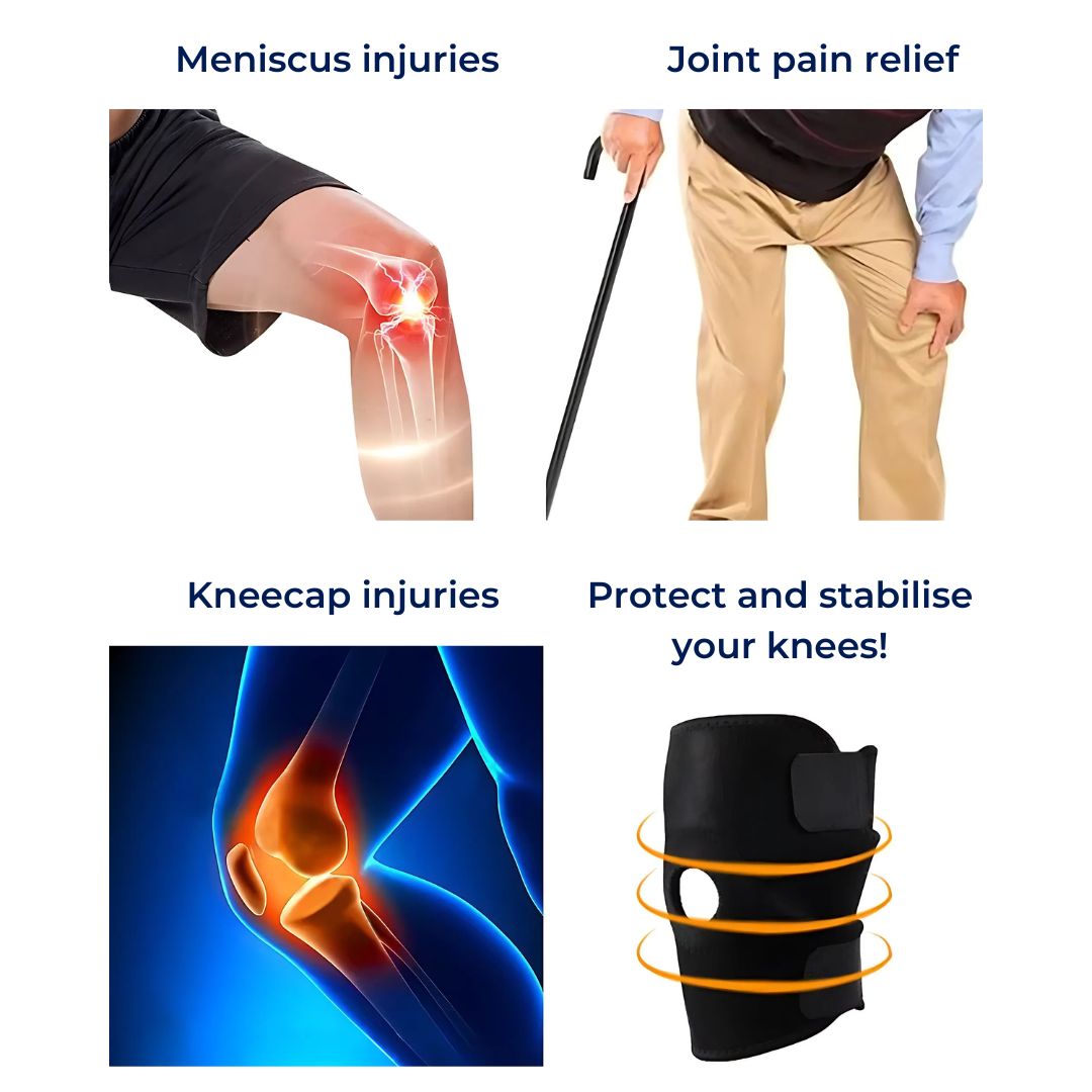 Comfortable Knee Brace with Adjustable Fit