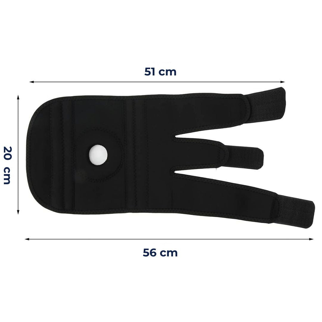 Comfortable Knee Brace with Adjustable Fit