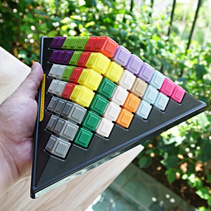 Smart 3D Pyramid Construction Blocks Toy