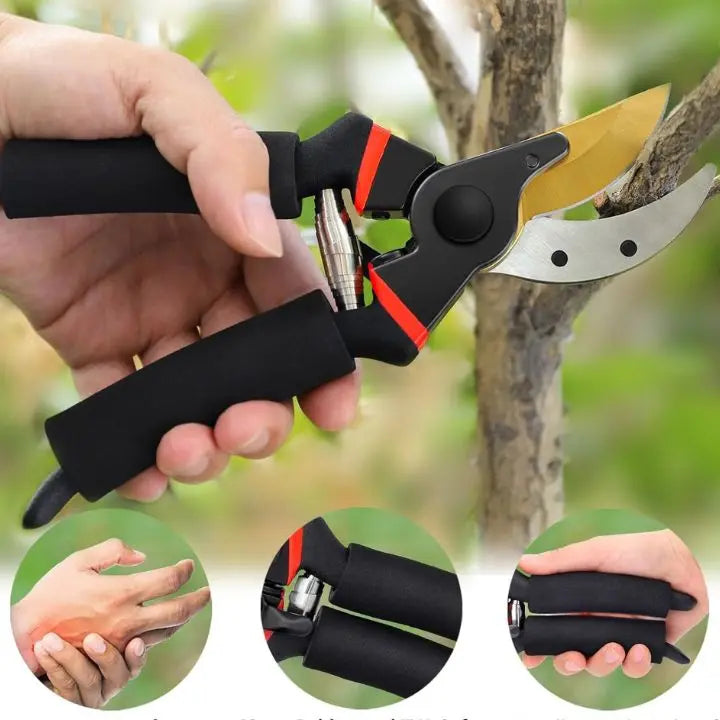 Premium Garden Pruning Shears - Sharp & Ergonomic