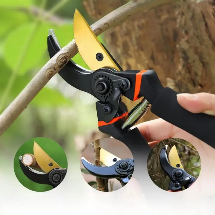 Premium Garden Pruning Shears - Sharp & Ergonomic - Befez