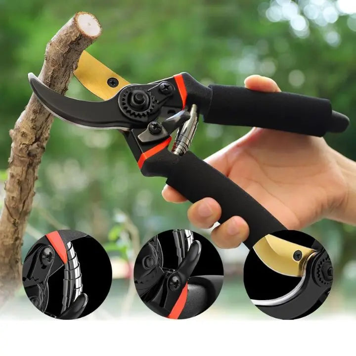 Premium Garden Pruning Shears - Sharp & Ergonomic