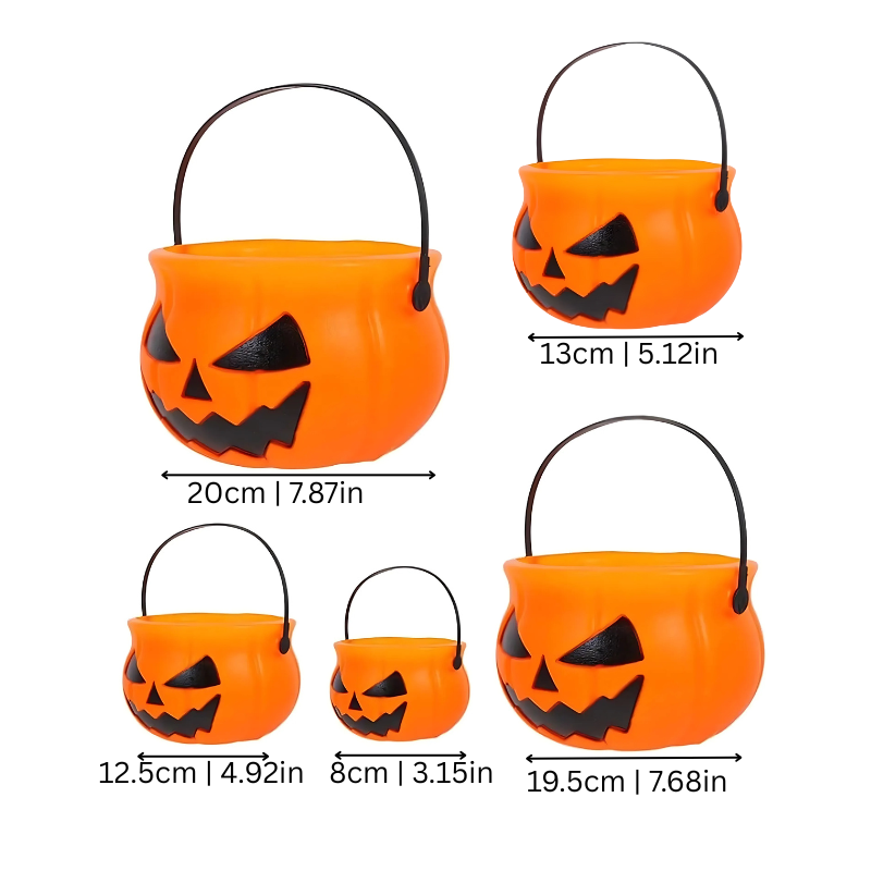 Colorful Halloween Bucket