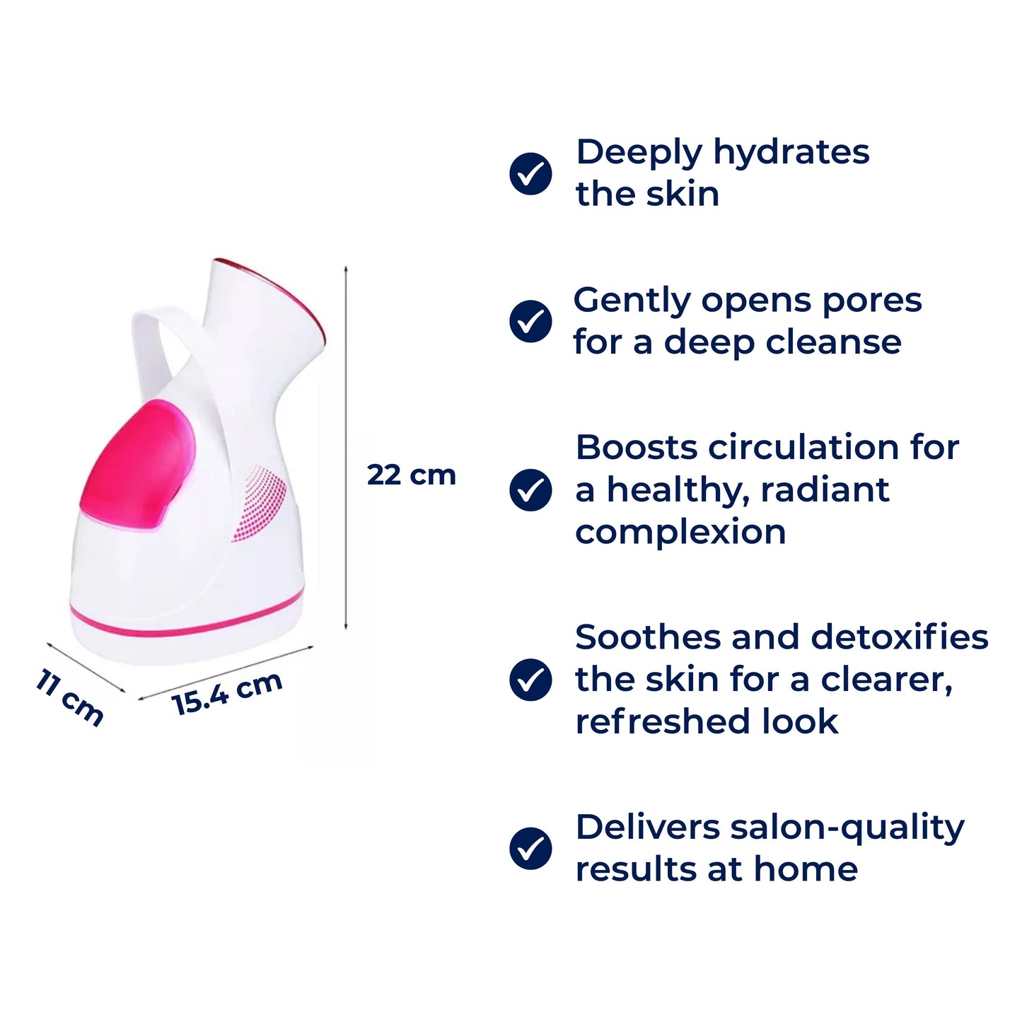 Advanced Facial Steamer for Deep Hydration and Pore Cleansing