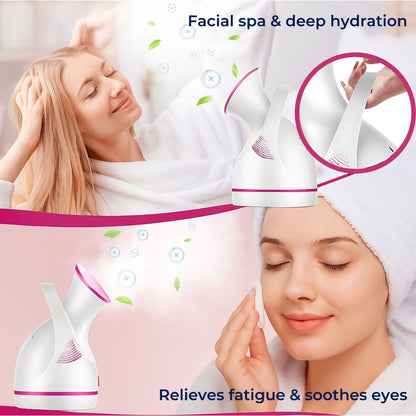 Advanced Facial Steamer for Deep Hydration and Pore Cleansing
