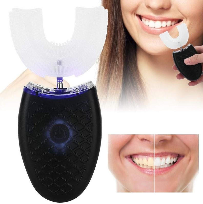 Curved Wireless Sonic Toothbrush
