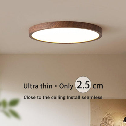 Stylish Round Ceiling Light with Dimmable LED