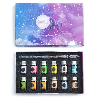 Luxury Crystal Ink Calligraphy Set