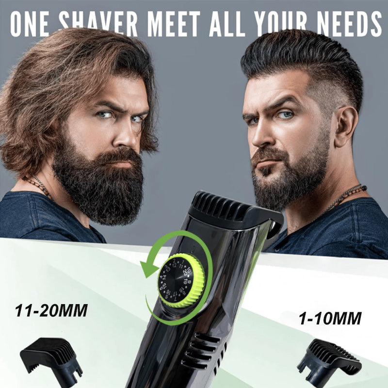 Waterproof Cordless Men's Beard Trimmer