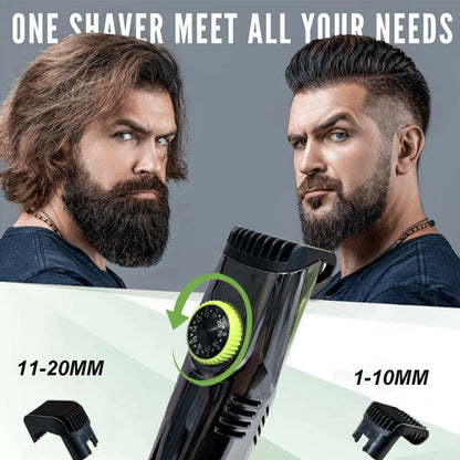 Waterproof Cordless Men's Beard Trimmer