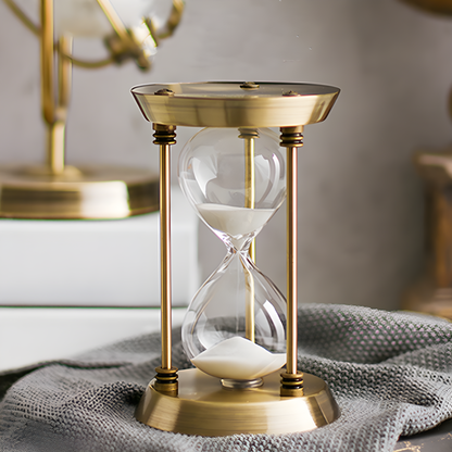 Vintage Metal Sand Timer - Befez