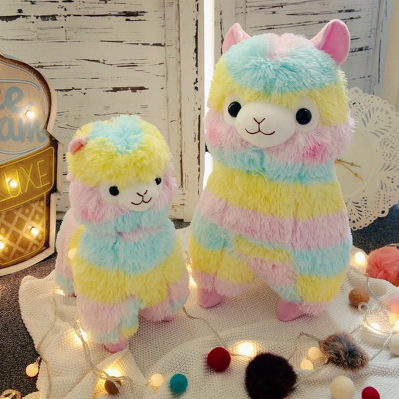 Colorful Llama Plush Toy Soft Stuffed Animal Gift - Befez