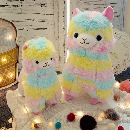 Colorful Llama Plush Toy Soft Stuffed Animal Gift - Befez